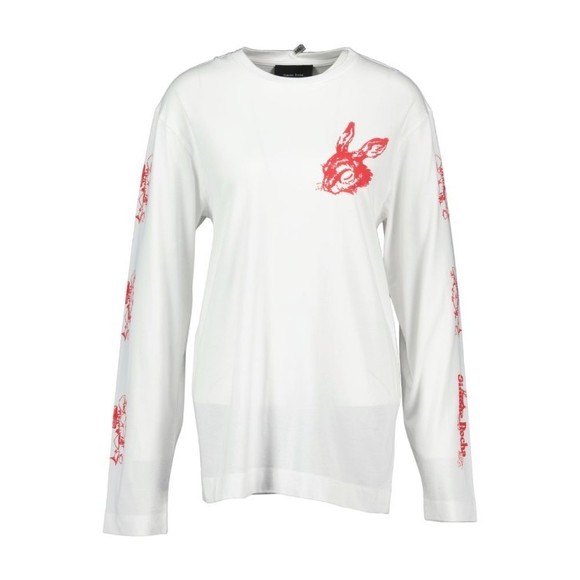 Simone Rocha Tortoise & Hare T-Shirt - Cotton - White - NWT - Picture 1 of 2